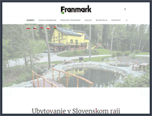Tablet Screenshot of franmark.sk